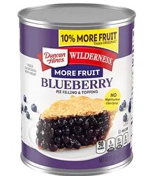 Duncan Hines Comstock - More Fruit Blueberry Pie Filling & Topping 595g