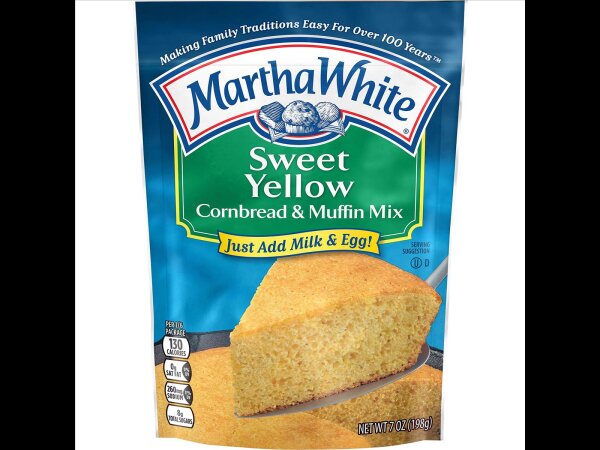 Martha White Sweet Yellow Cornbread & Muffin Mix 198g