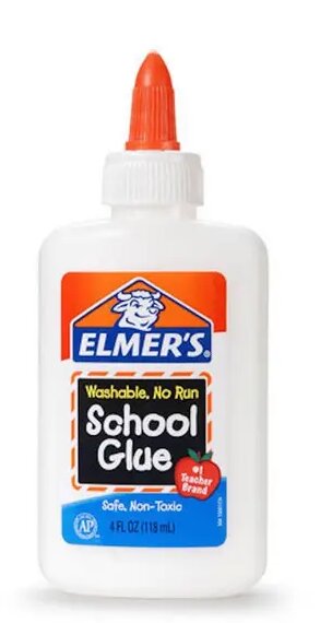 Elmers Washable No-Run School Glue 118 ml