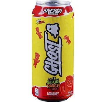 Ghost Energy Sugar Free Energy Drink Sour Patch Kids Redberry Flavour 473 ml