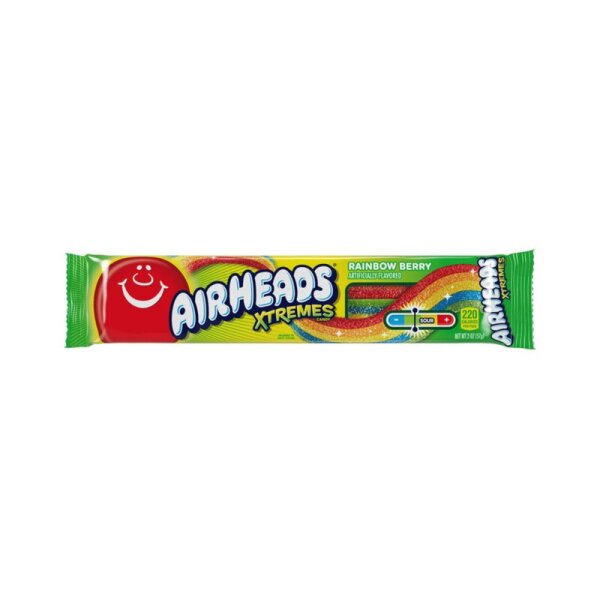 Airheads Xtremes Rainbow Sour Berry 57g