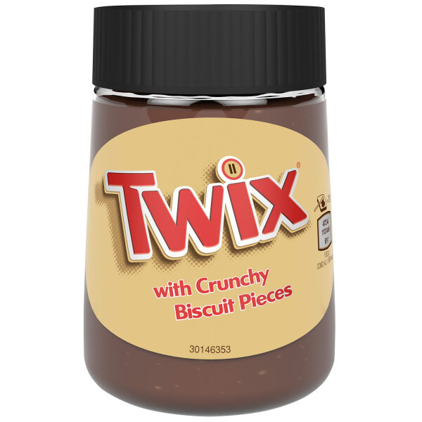 Twix Cream with Crunchy Biscuit Pieces Brotaufstrich 350g