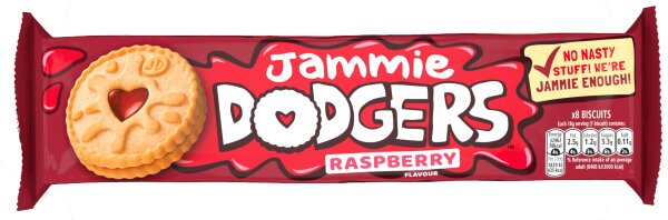 Jammie Dodgers Raspberry Biscuits 140g