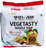 Samyang Vegetasty Noodle Soup 5 x 115g (575g)