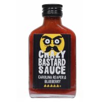 Crazy Bastard Sauce Carolina Reaper & Blueberry 100ml