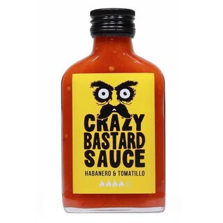 Crazy Bastard Sauce Habanero & Tomatillo 100ml