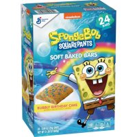General Mills Spongebob Squarepants Soft Baked Bars 605g...