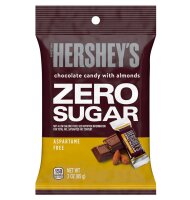 Hersheys - Chocolate with Almonds Zero Sugar 85g