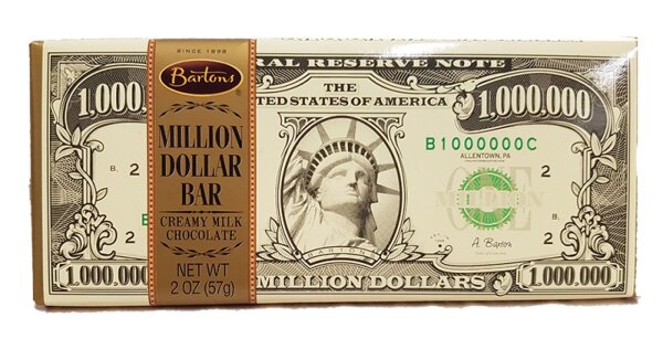 Bartons Million Dollar Bar Schokolade 57g