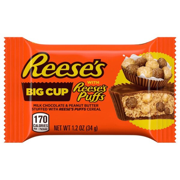 Reeses Big Cup with Reeses Puffs 34g