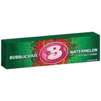 Bubblicious Watermelon Gum 5 Stück- 40g