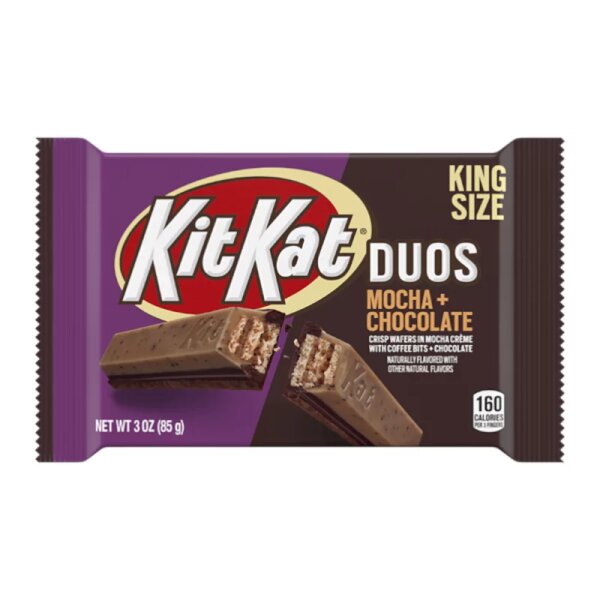 Kit Kat Duos Mocha & Dark Chocolate King Size 85g