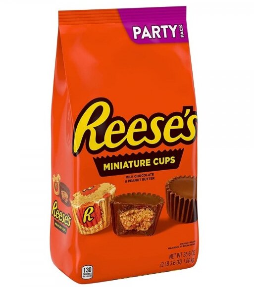 Reeses Miniature Cups Milk Chocolate and Peanut Butter 1kg