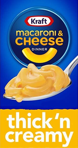 Kraft Macaroni & Cheese Dinner Thick N´ Creamy 206g