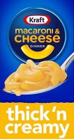 Kraft Macaroni & Cheese Dinner Thick N´ Creamy...