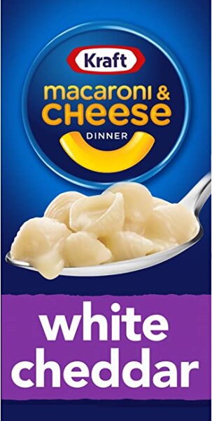 Kraft Macaroni & Cheese Dinner White Cheddar 206g