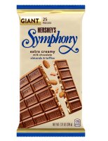Hersheys Symphony extra creamy milk chocolate almonds...