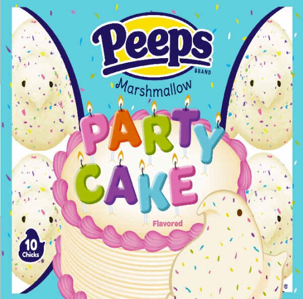 Peeps Marshmallow Party Cake Chicks 85g