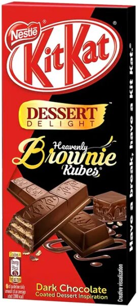 KitKat - Dessert Delight - Heavenly Brownie Rubes 50g