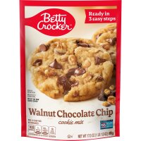 Betty Crocker Walnut Chocolate Chip Cookie Mix 496g