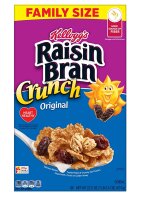Kelloggs Raisin Bran Crunch Orginal Cereal Family Size 637g