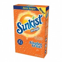 Sunkist Orange Zero Sugar Getränkepulver 15g