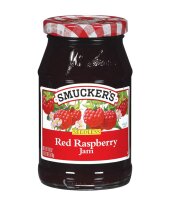 Smucker´s Red Raspberry Jam Seedless 510g