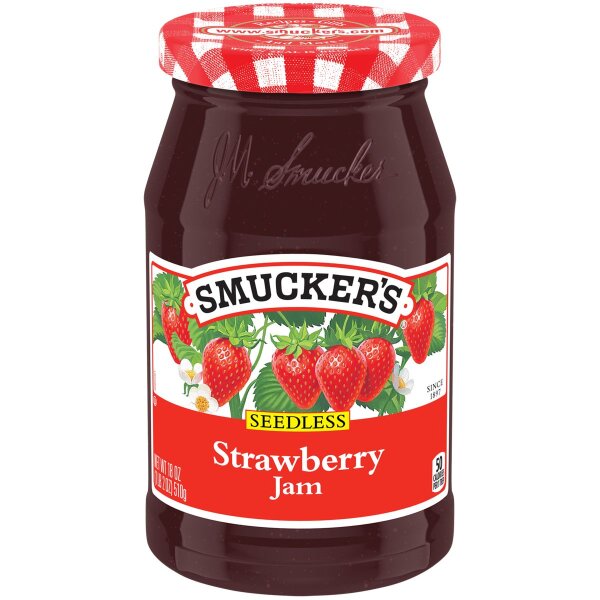 Smucker´s Strawberry Jam Seedless 510g