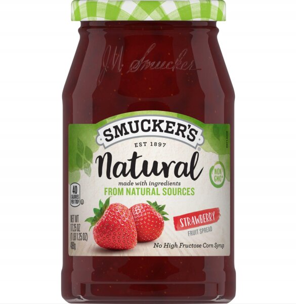 Smuckers Natural Strawberry 489g