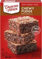 Duncan Hines Chewy Fudge Brownie Mix 520g