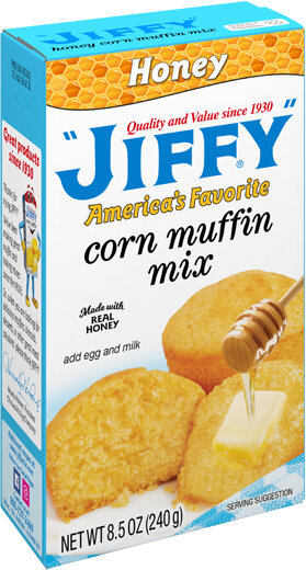 Jiffy - Corn Muffin Mix Honey - 240g