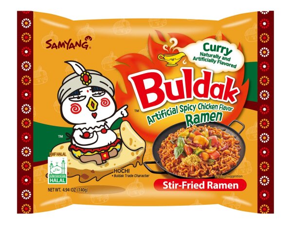 Samyang Buldak Curry Hot Chicken Flavor Ramen 120g
