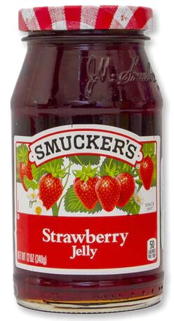 Smuckers Seedless Strawberry Jam 340g