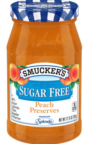 Smuckers Peach Preserves -sugar free- 361g