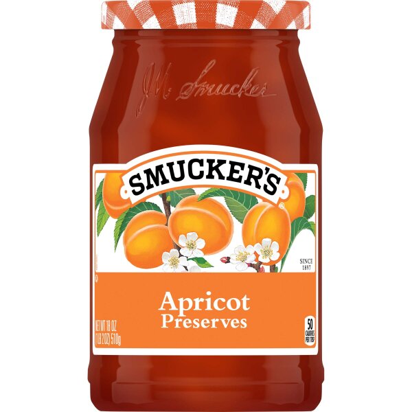 Smuckers Apricot Preserves 510g