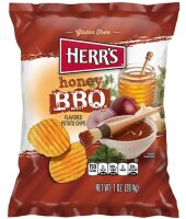 Herrs Honey BBQ Chips 28,4g