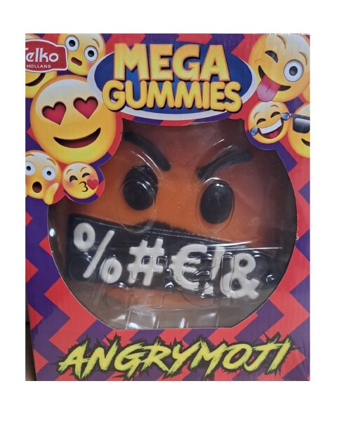 Felko Mega Gummies Angrymoji 600g