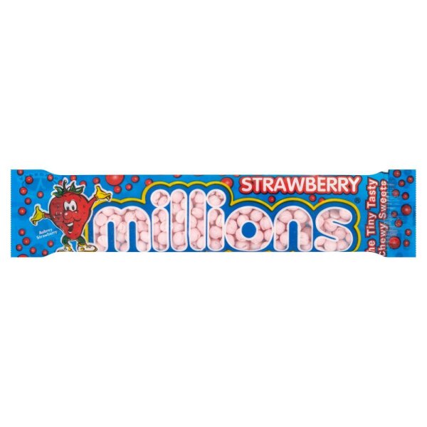 Millions Strawberry Chewy Candy 45g