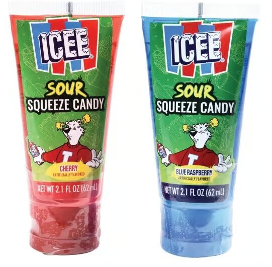 Icee Sour Squeeze Candy 62ml