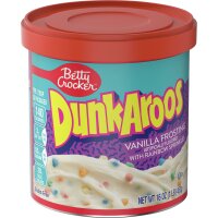 Betty Crocker DunkAroos Vanilla Frosting Rainbow...