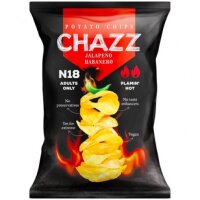 Chazz Potato Chips Jalapeno Habanero 90g