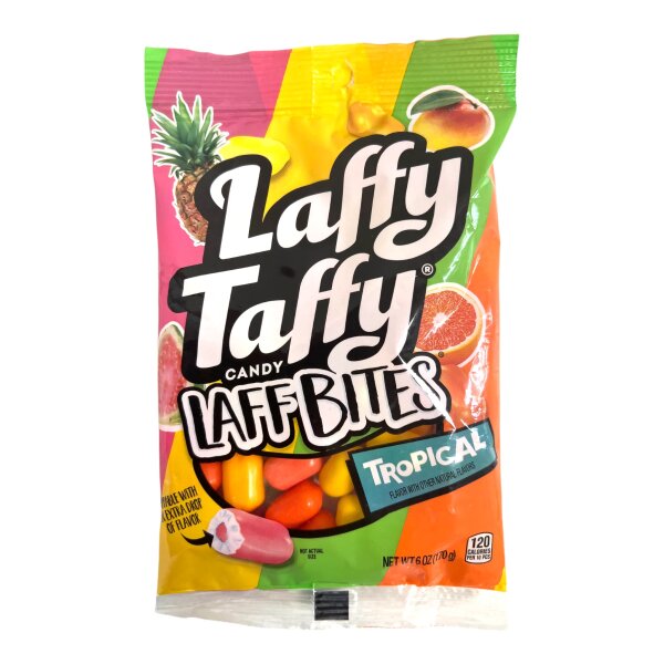 Laffy Taffy Laff Bites Tropical 170g