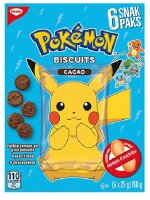 Pokemon Cacao Biscuits 6er Pack 150g