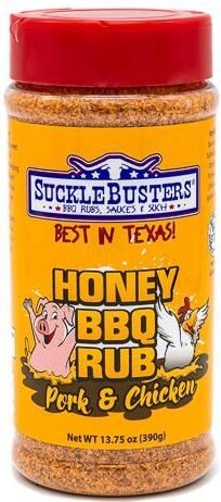 Suckle Busters Honey BBQ Gewürzmischung mit Pork & Chicken 390g