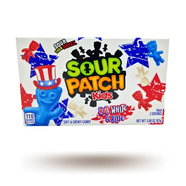 Sour Patch Red White and Blue 87g