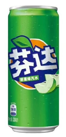 Fanta Green Apple (China) 330ml