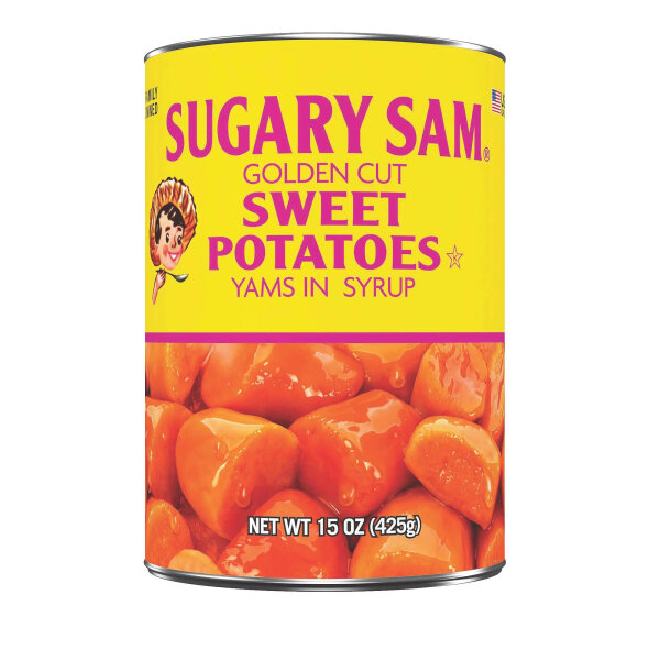 Sugary Sam Golden Cut Sweet Potatoes 425g