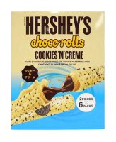 Hershey´s choco rolls Cookies and Creme 108g