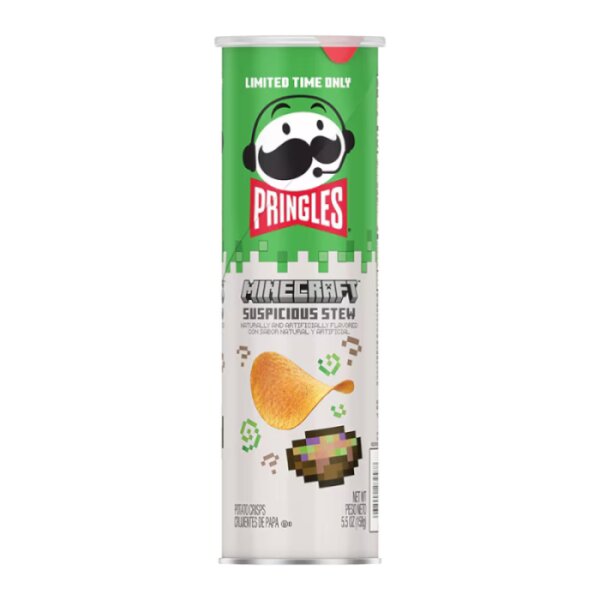 Pringles - Limited Edition Minecraft Suspicious 158g