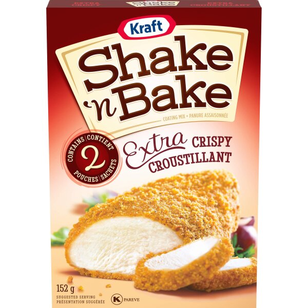 Kraft Shake n Bake Extra Crispy Croustillant 152g
